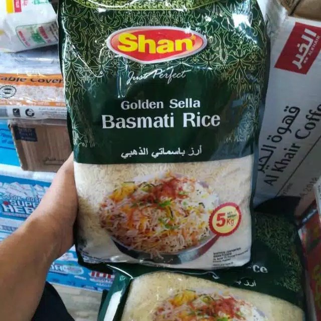 

978EqW Beras Basmati Shan 5Kg/Shan Basmati Rice WQ0112