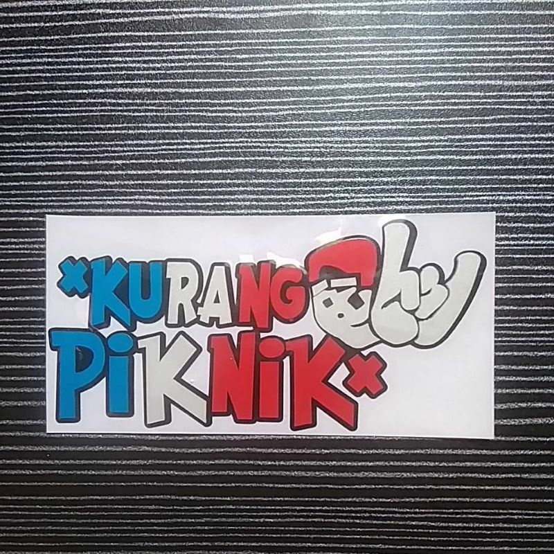 STICKER KURANG PIKNIK CUTTING