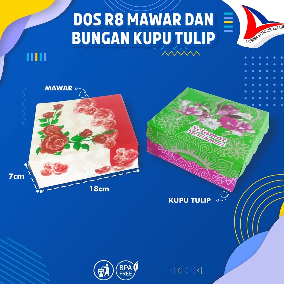 Dos R8 Polos - Motif 310gr / Dos Nasi (100 Pcs)