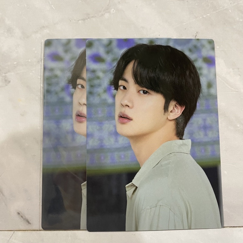 BTS official PTD Jin Seokjin permission to dance pc mpc mini photocard | magic shop muster wings tea