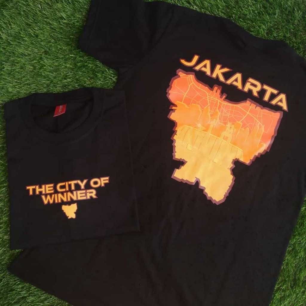 KAOS PERSIJA JAKARTA DISTRO ORIGINAL CASUAL KAOS JAKMANIA PERSIJA JAKARTA GARIS KERAS KAOS BOLA DEWA