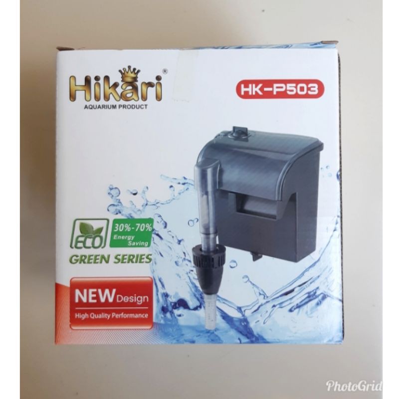 Mesin filter aquarium - HK P-503 Hang on filter - Mesin filter gantung