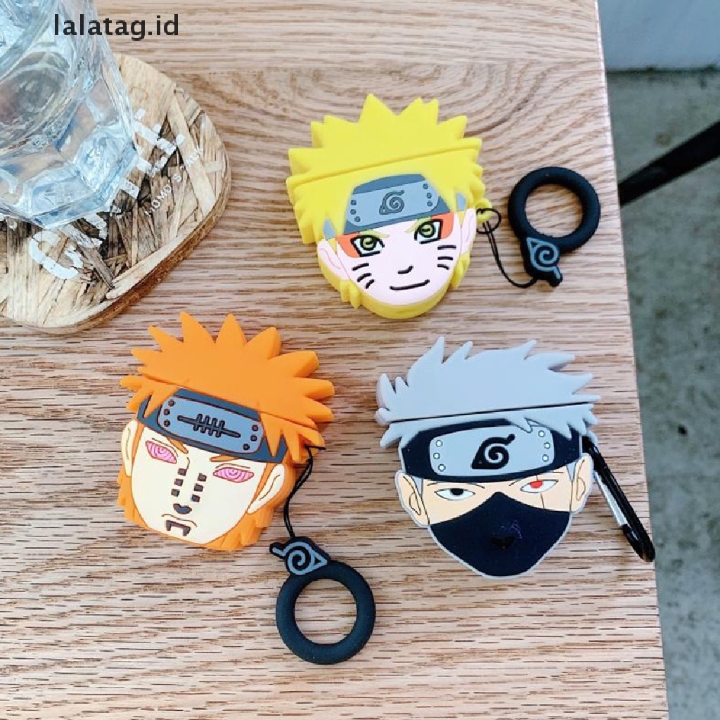 (Flyag) Casing Pelindung Motif Anime Naruto Kakashi Untuk AirPods Pro 2 3 Bluetooth