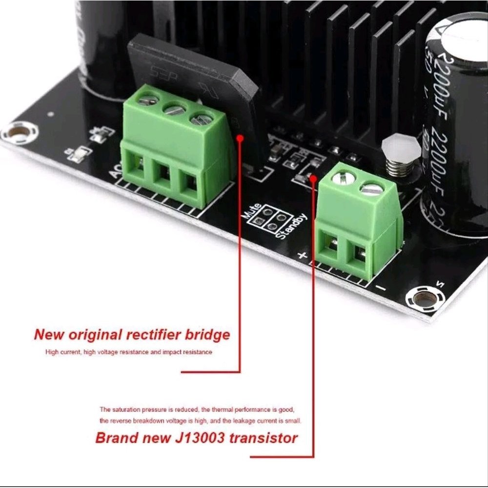Termurah Power amplifier class D 420W tda8954th Berkualitas