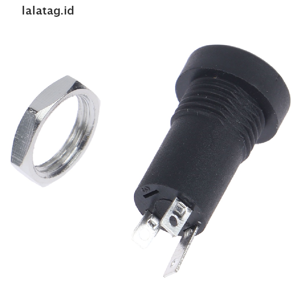 (Flyag) Soket Jack Audio 3.5MM 3 Pole Warna Hitam