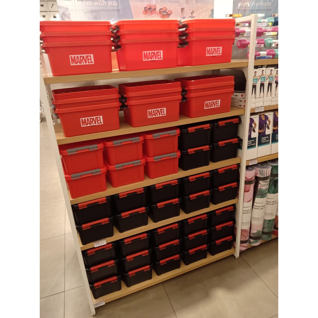 Kotak Penyimpanan Marvel Miniso Original