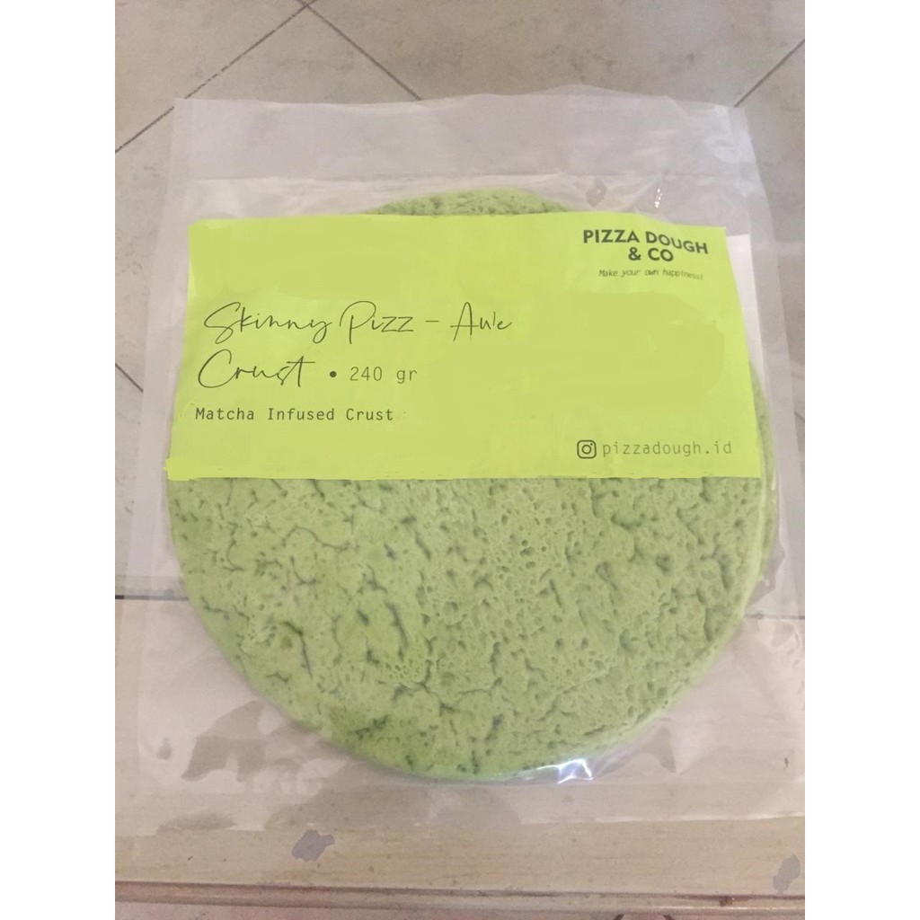 

Adonan Pizza 22cm isi 2 Matcha Italian Piza Dough Thin Crust Tipis