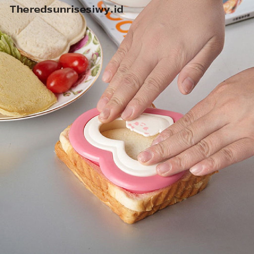 # Alat Rumah Tangga # Cetakan Pemotong Roti Sandwich Bentuk Hati DIY