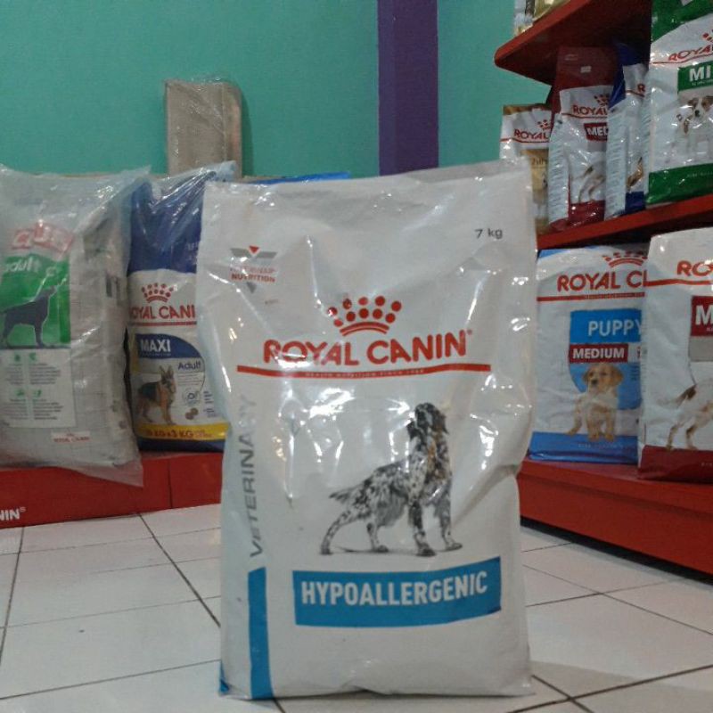 Makanan Anjing Royal Canin HYPOALERGENIC DOG 7 kg Dog food Rc Royal Canin