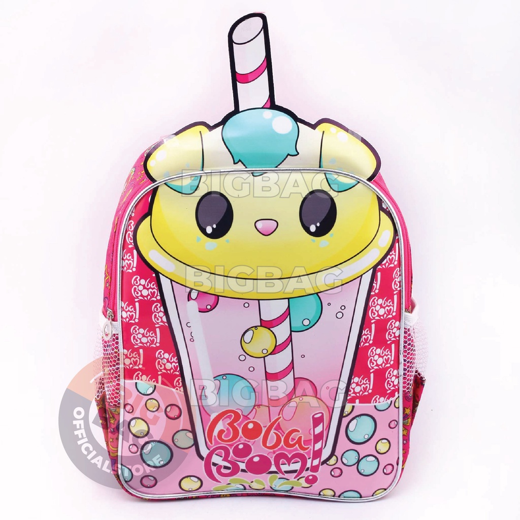 RTM - Tas Ransel Anak Perempuan Karakter BOBA TK - RANSEL BOBA  - TAS BOBBA - RANSEL 3D BOBA BOOM - RANSEL BOBBA - TAS BOBA ANAK SEKOLAH - Tas Sekolah Anak - Tas Anak Sekolah Tas Anak SD Tas Anak TK Promo Diskon Termurah Terlaris Terbaru Best Seller