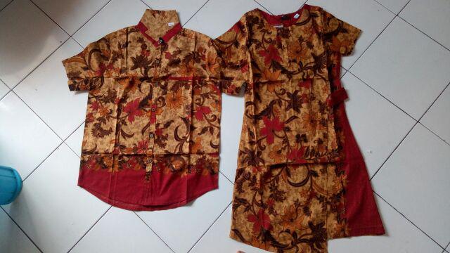 Kemeja Batik Dewasa Lengan Pendek, 113 Og#