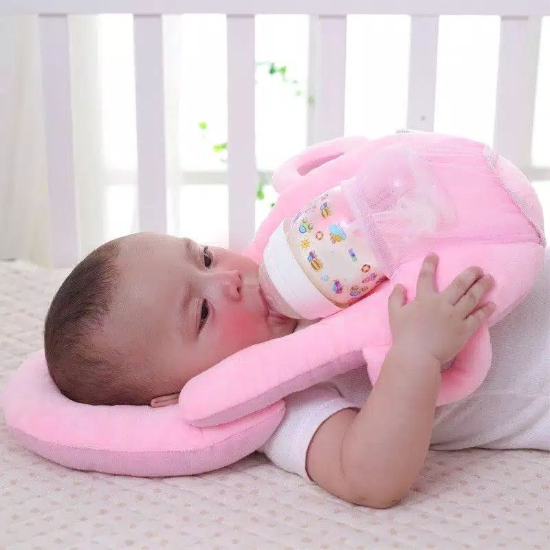 3in1 Multifungsi Original Bantal Asi Penyangga Ibu Menyusui Bayi Lebih Besar
