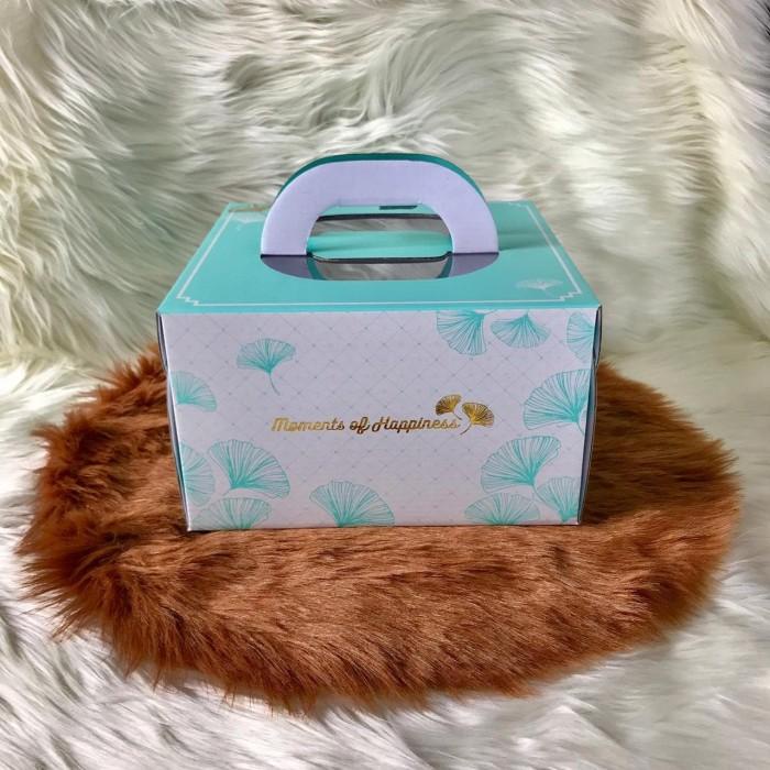 

Cake Box Handle Ginkgo Leaves 222213(1 Pack) 091