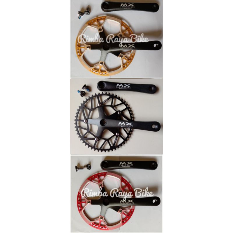 Single Crank Alloy MX 52T