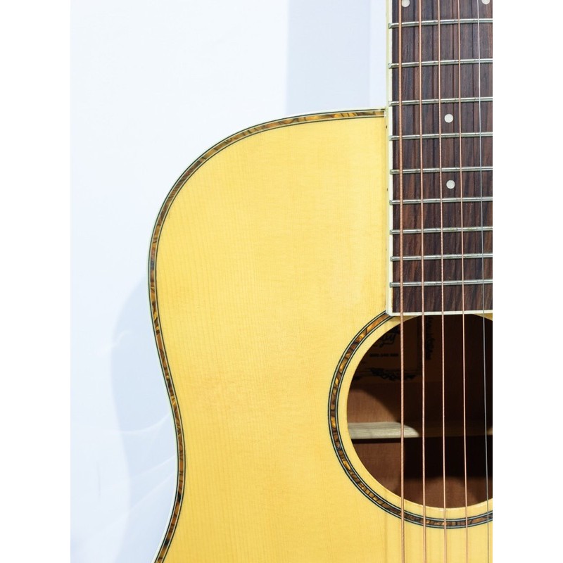 Gitar Akustik Elektrik Merk Cowboy Original Tipe GWC-240 NAS Warna Natural Equalizer Tuner Cowboy