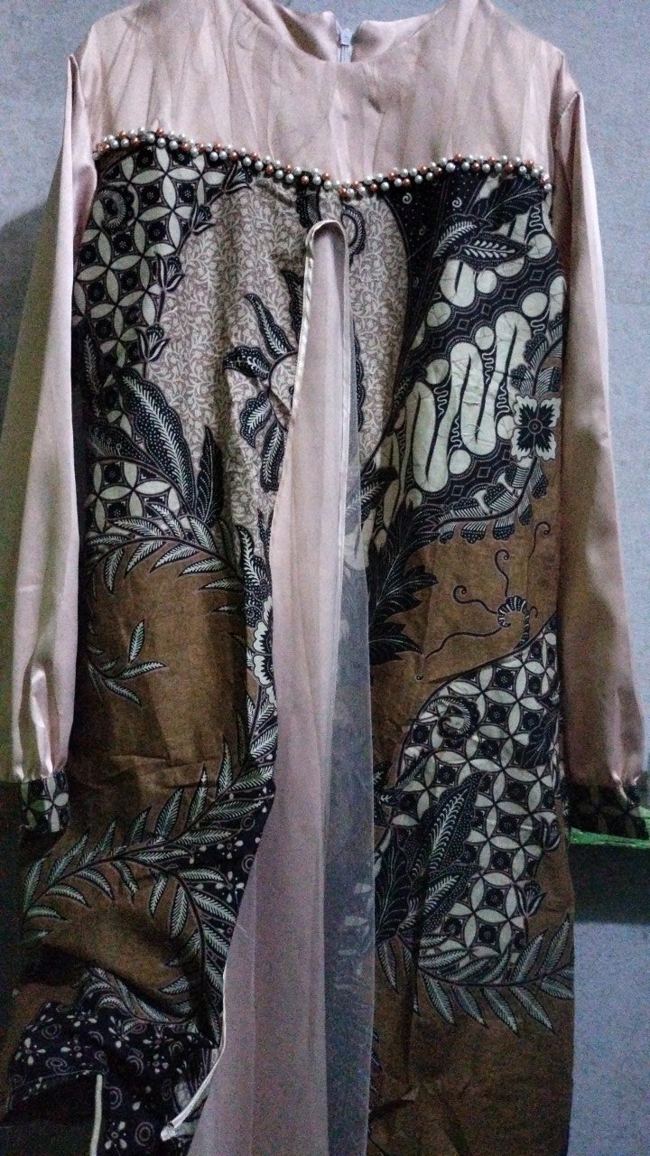 Couple Batik Gamis Rahayu Tunangan Wisuda Lamaran [ Best Couple Engagement ]