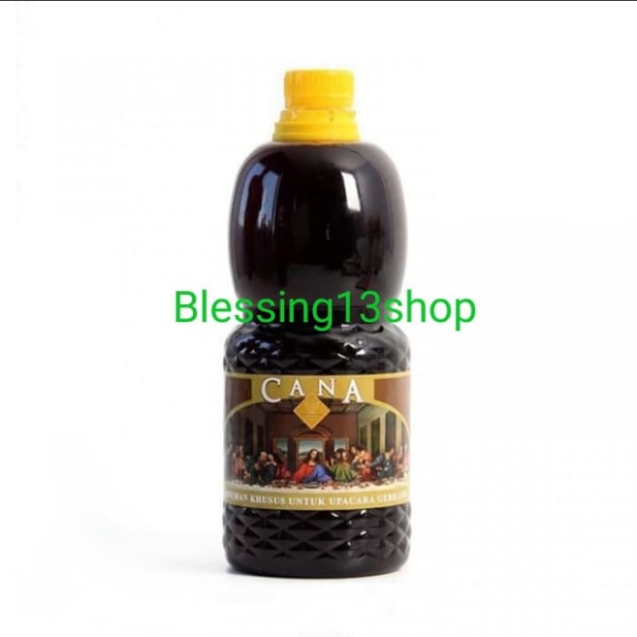 

anggur perjamuan kudus / anggur perjamuan botol 1 liter canna (BERKUALITAS)