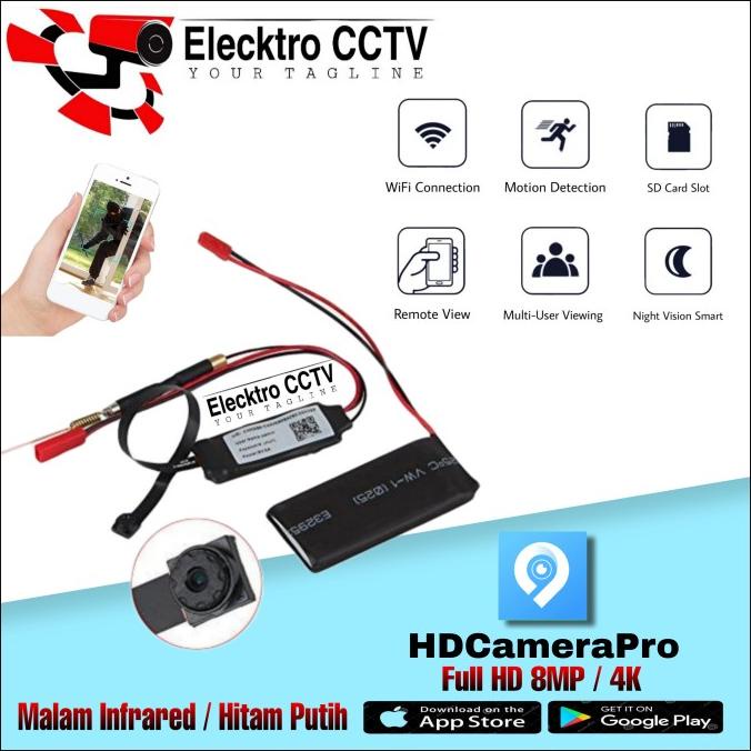 Spy Cam Mini Wifi / IP 1080P 4K Hidden Spy Camera CCTV