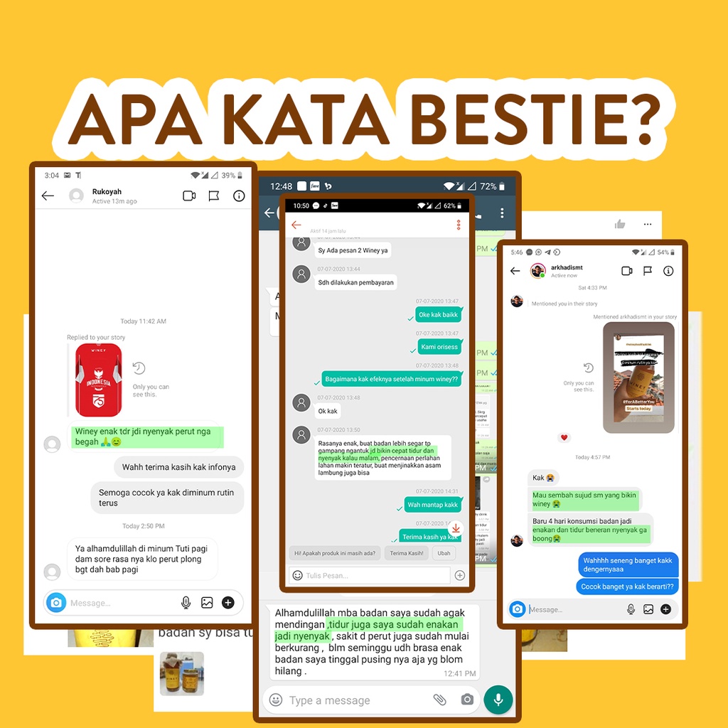 WNY | MENGATASI SUSAH TIDUR, INSOMNIA, PELANCAR TIDUR, TIDUR LELAP, NYENYAK | Winey Healthy Drink | Madu Hutan + Sari Lemon + Cuka Apel Halal | BPOM | BERGARANSI