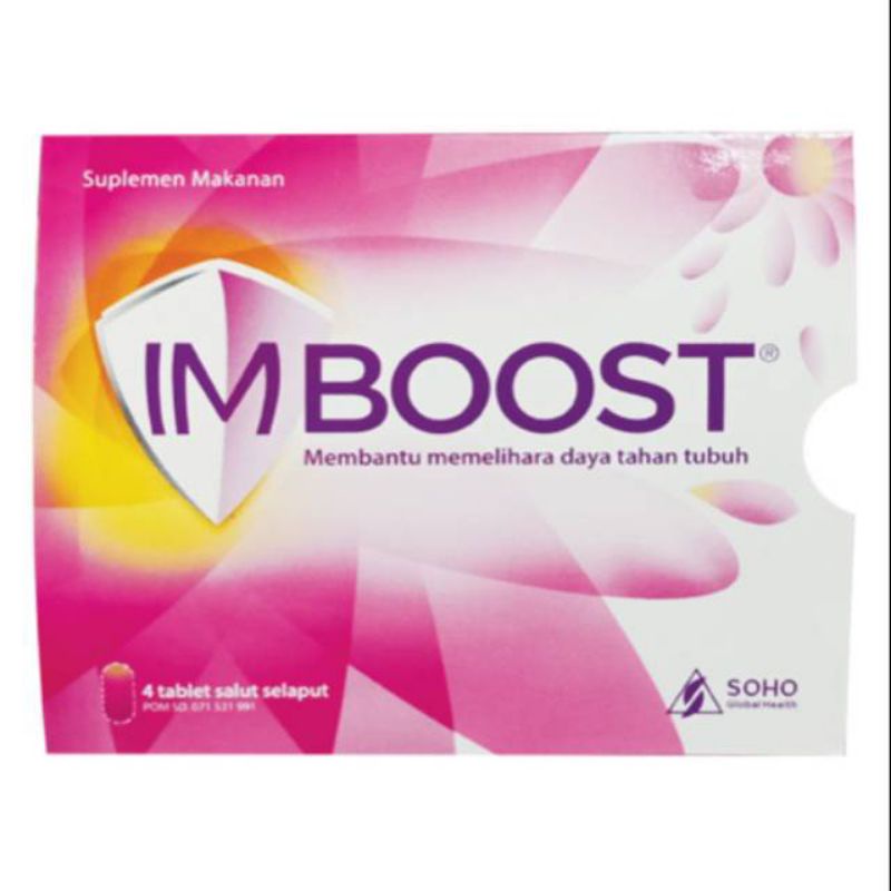 IMBOOST TABLET  - 1 AMPLOP ISI 4 TABLET