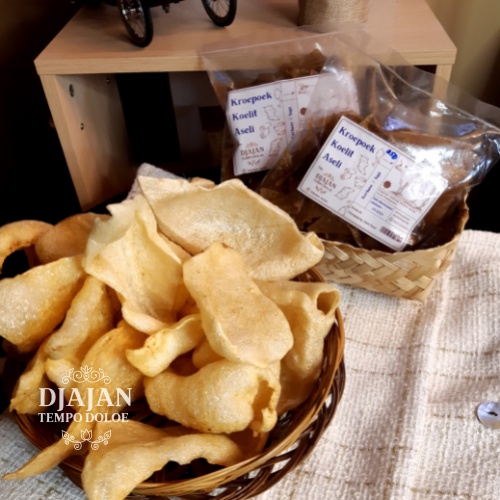 

(Matang) Krupuk Kulit Sapi / Kerbau PREMIUM Asli Tulungagung Tjap Djajan Tempo Doeloe