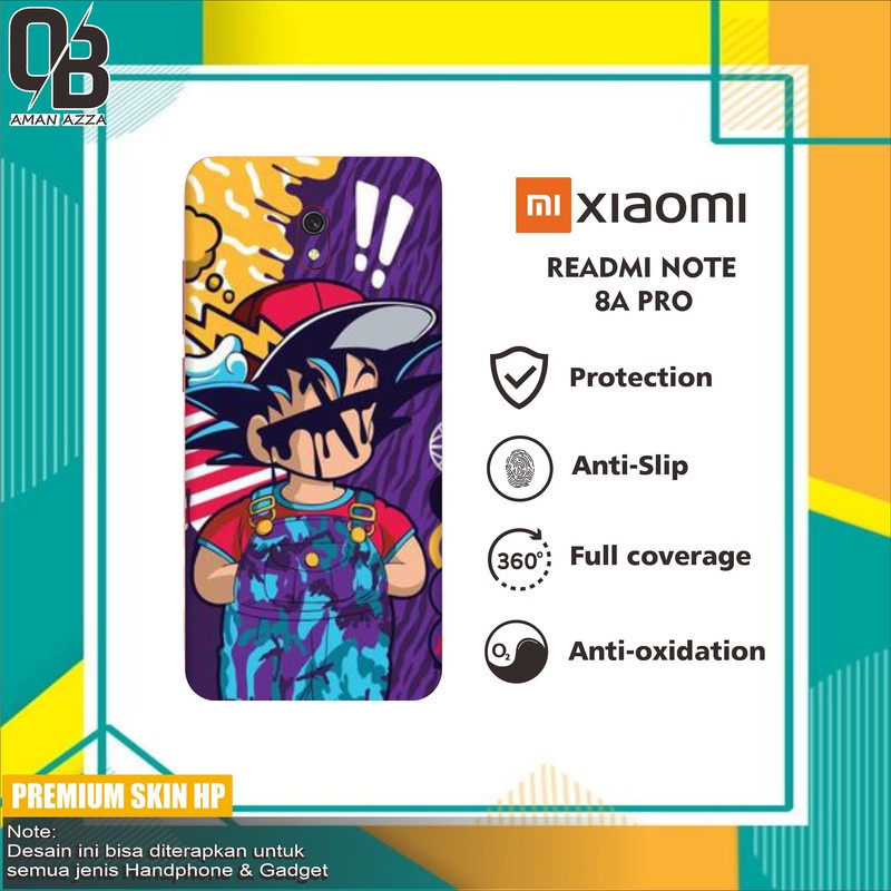 2pcs GARSKIN HANDPHONE XIAOMI READMI NOTE 8A PRO COLOUR