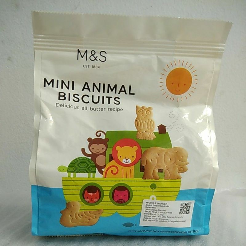 

MARKS & SPENCER M&S FOOD Mini Animal Biscuits 125g
