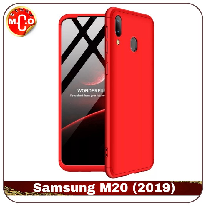 Samsung Galaxy M20 Hard Case Slim Fit Smooth Casing Cover HP