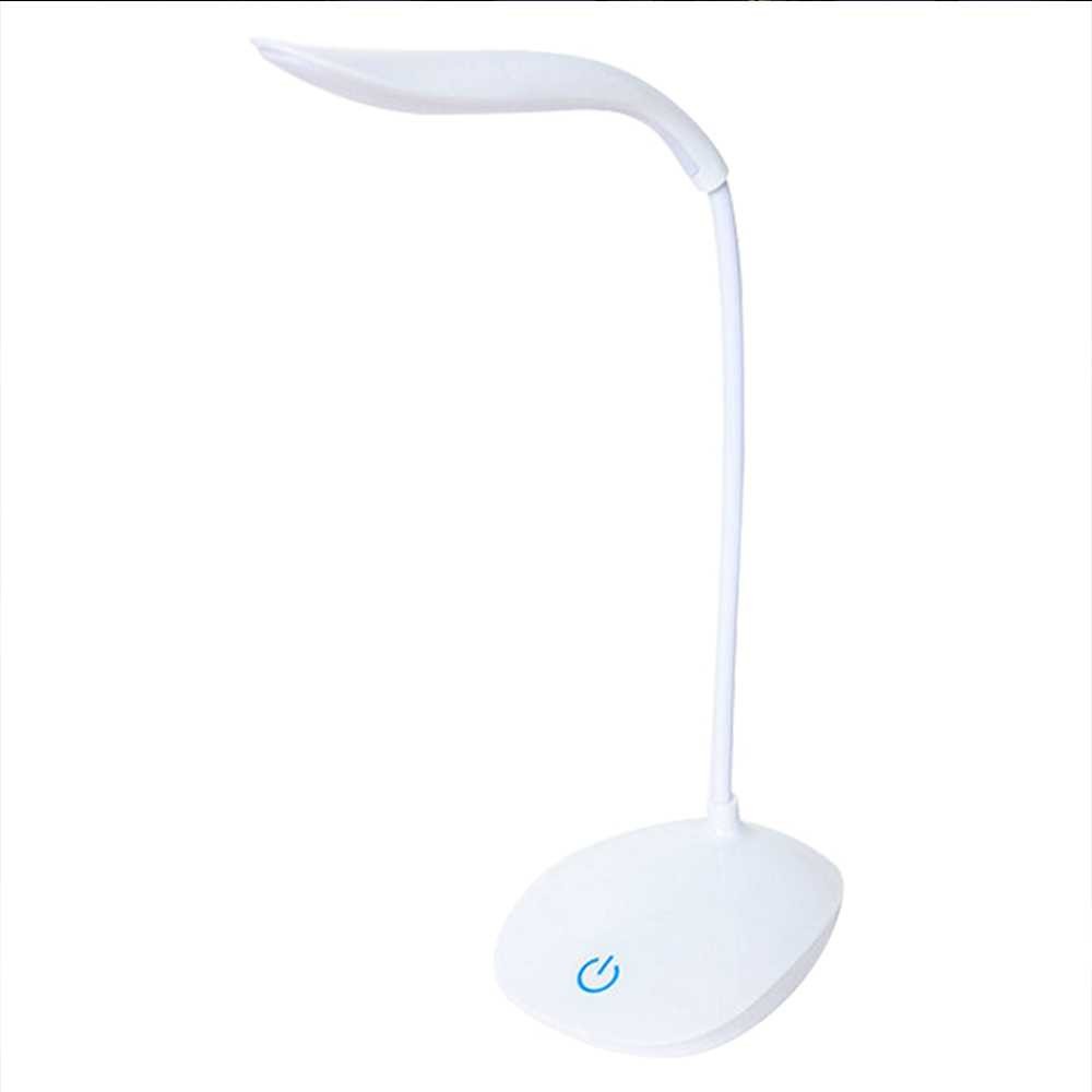 Bayar Ditempat TONEWAN Lampu Meja Belajar Desk Lamp USB 14 LED - N08020-01