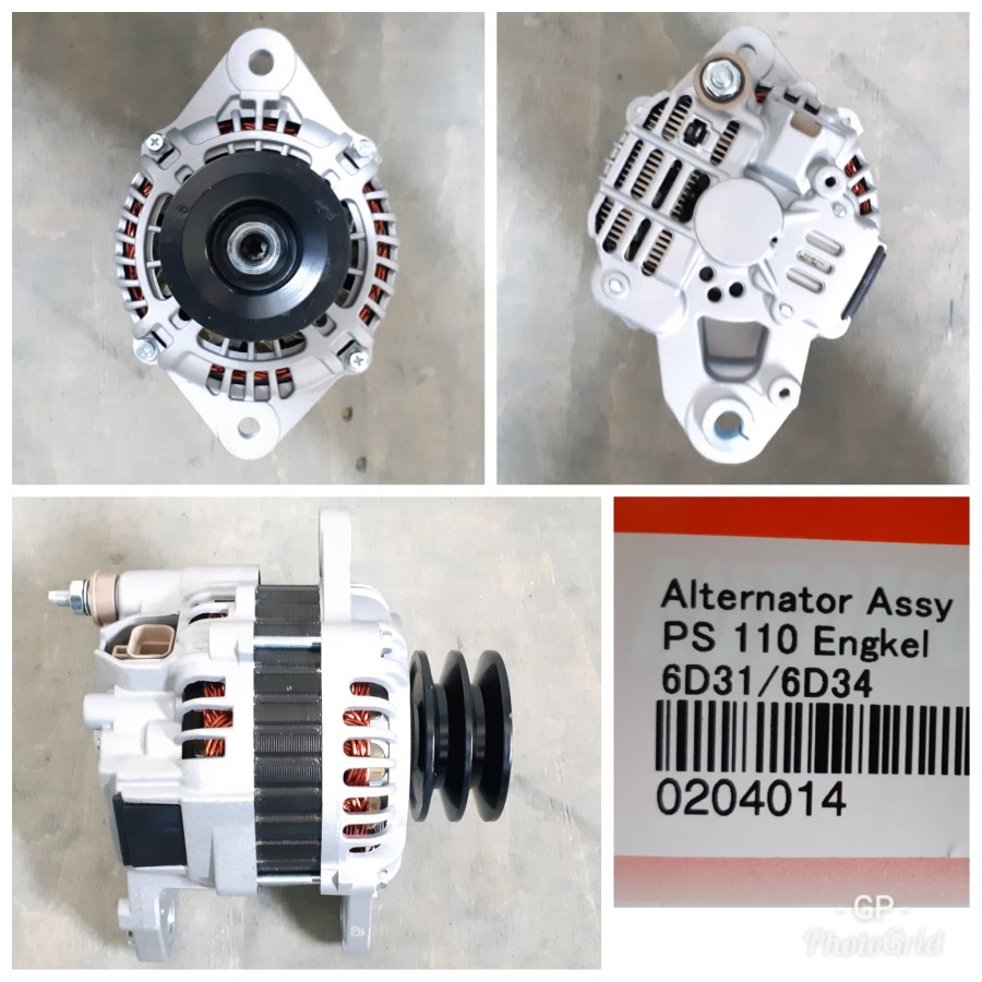 Alternator Mitsubishi Canter 110ps 125ps 6d31 6d34 24V 0204014