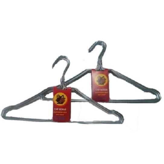 Hanger kawat/gantungan kawat/gantungan aluminium/ hanger kawat semar / hanger kawat anti karat