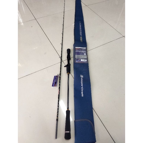 Joran OH jigging majorcraft Crostage CRXJ B64L/LJ Pe 0.6-12|Light jigging|Overhead|Sambung 2