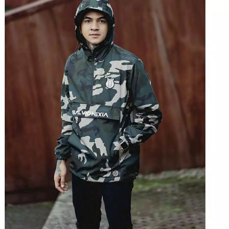 JAKET PRIA - JAKET CAGOULE - JAKET CAGOULE 3D SALVIO HEXIA - JAKET SALVIO HEXIA