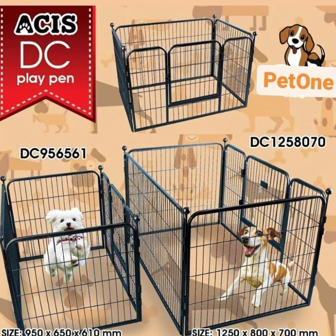 DC Play Pen Fence DC956561 - Pet Dog Pagar Kandang Anjing Hewan