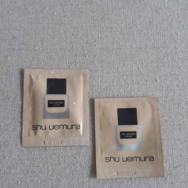 Shu uemura unlimited foundation sachet 1 ml