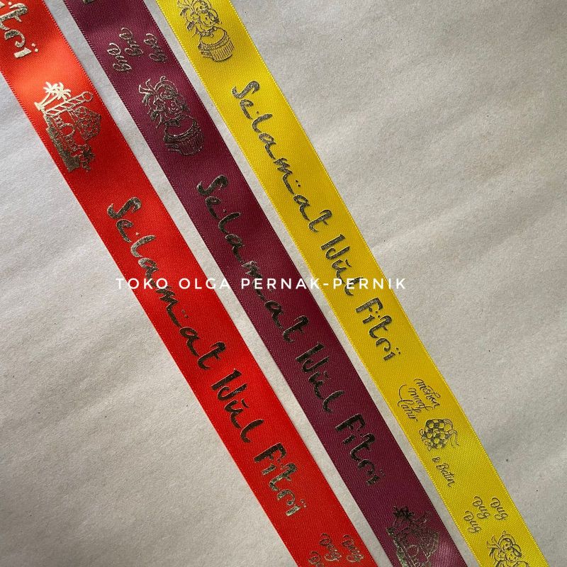 

pita selamat idul fitri lebaran 1 inch