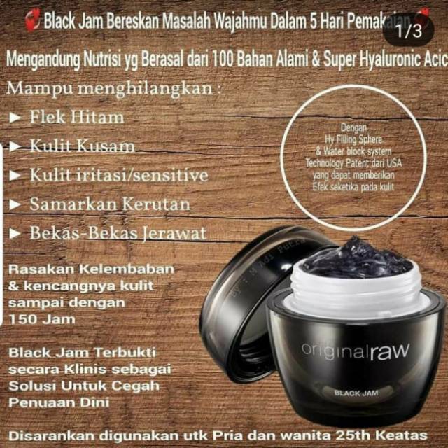 BLACK JAM [Original Raw]