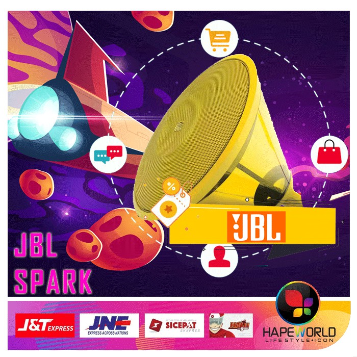 JBL SPARK - WIRELESS SPEAKER ORIGINAL - STEREO SPEAKER - 100% ORI