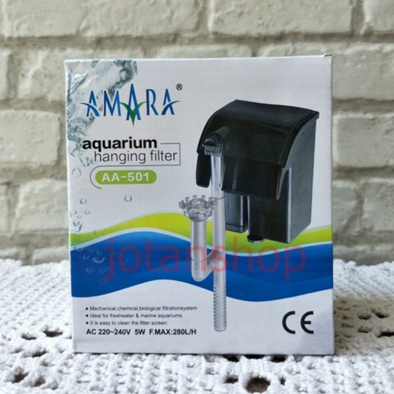 amara AA-501 AA 501 AA501 hanging filter gantung hang on aquarium aquascape murah