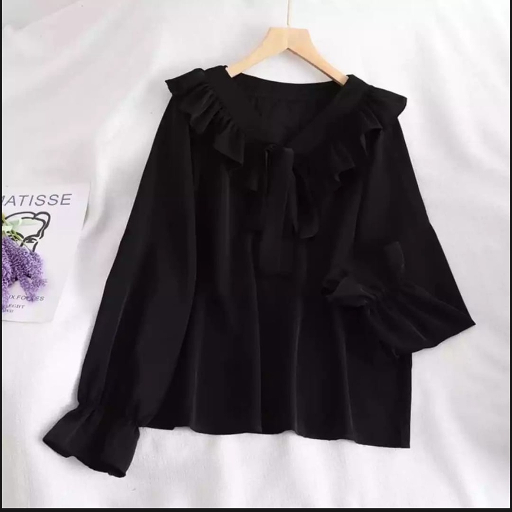 AMBARRA BLOUSE KOREAN STYLE | ATASAN WANITA | TERLARIS | TERBARU | PROMO FLASH SALE