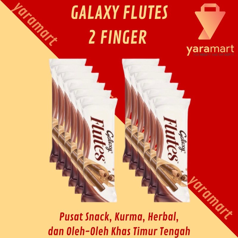 

coklat wafer galaxy flutes isi 2 finger import arab exp lama