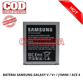 BATERAI/BATRE/BATRYY SAMSUNG GALAXY V / V+ DUOS / G313 G316H / ACE 3 S7270 / J1 MINI 2015 J105