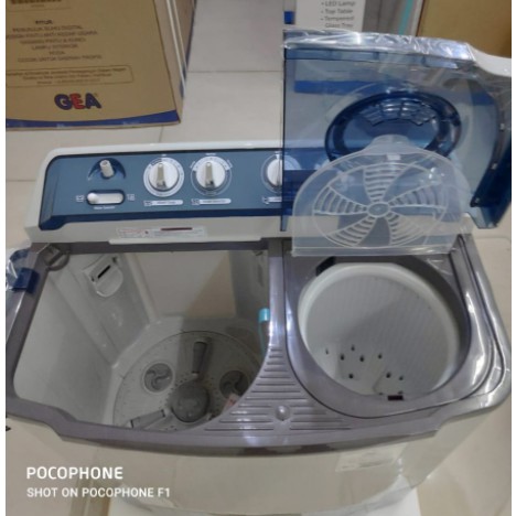LG Mesin Cuci 2 Tabung 9Kg P9050R Rollet Pulsator P9050 Twin Tube 9 KG