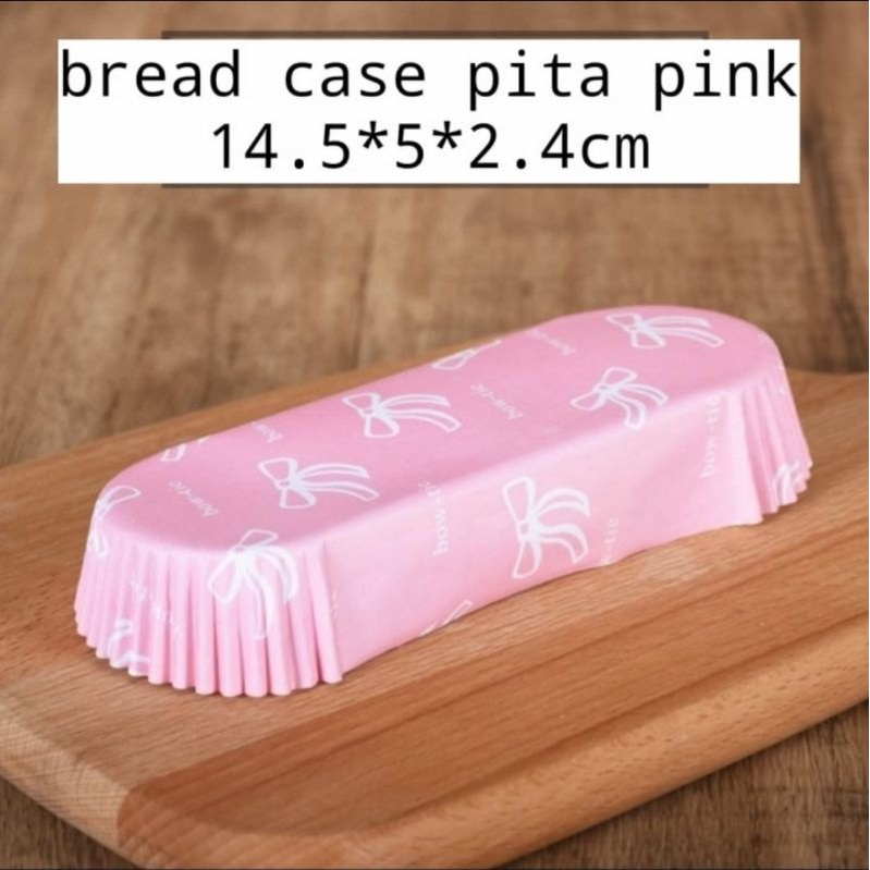 bread paper case oval 50pcs paper cup oval unik dan mewah