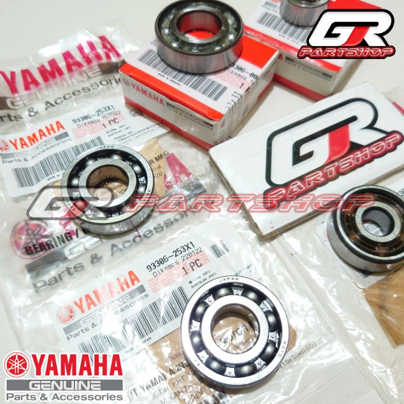 bearing set rasio mio sporty smile soul nouvo z lele fino 115 ori ygp klaher laher lahar bering gear ratio gir