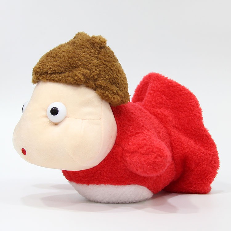 Japan Cartoon Miyazaki Hayao Ghibli Ponyo On the Cliff Fish Girl Cute Soft Stuffed Plush Toy Doll