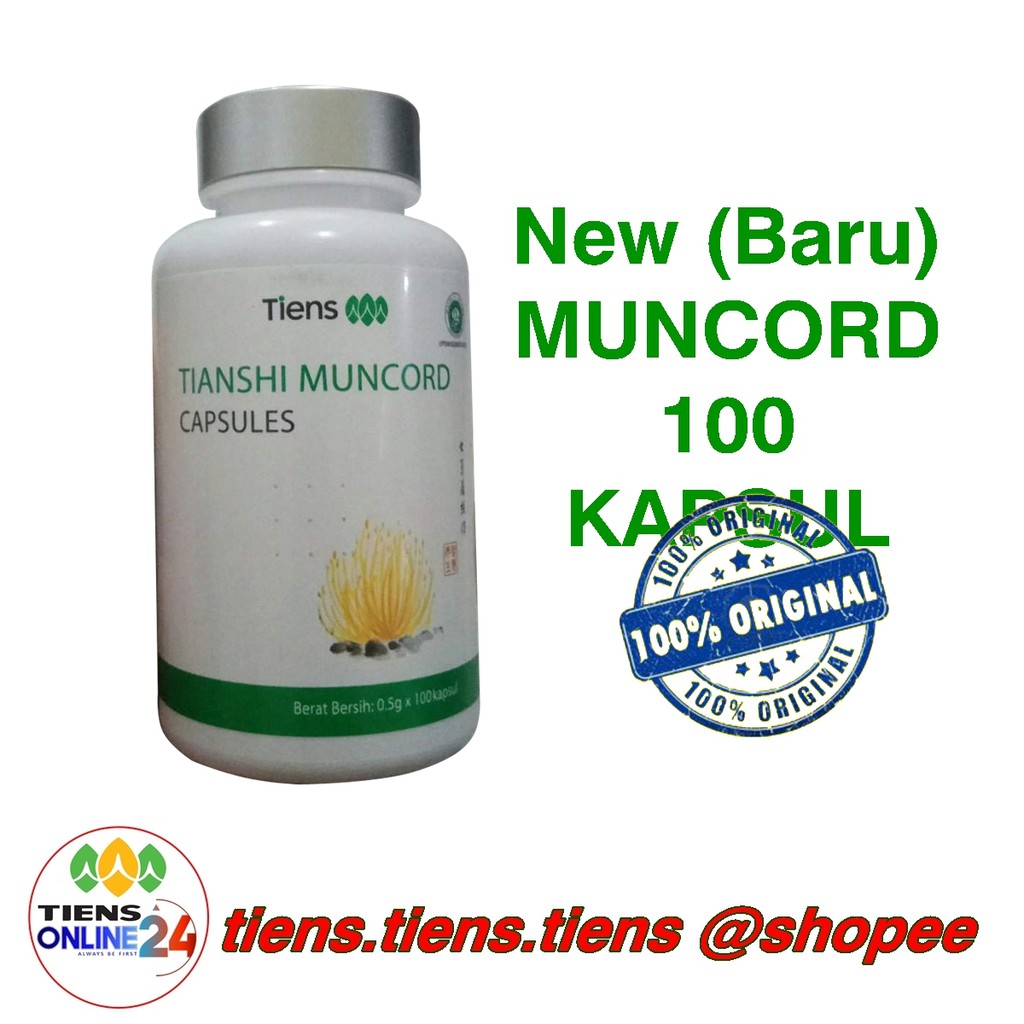 

TIENS MUNCORD CORDYSEP KAPSUL DEWA RESEP KERAJAAN TIONGKOK ASLI TIENS ORI SEGEL