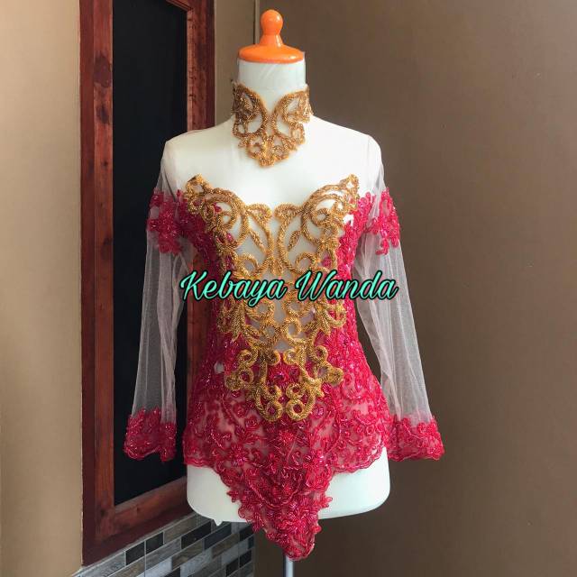 Kebaya Akad Atasan Full Payet / Kebaya Pengantin / Kebaya Korneli / kebaya Wedding