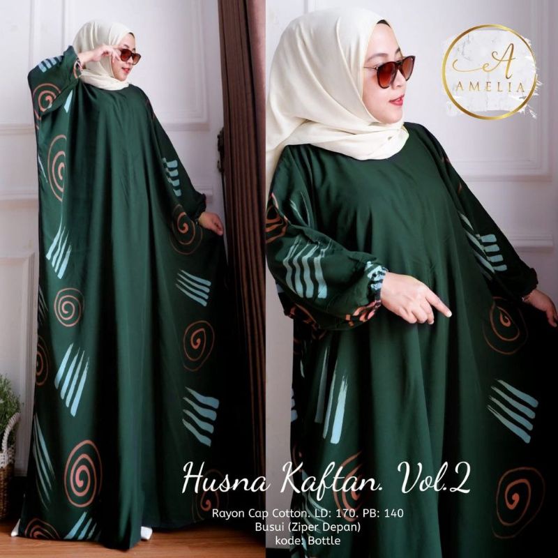 Kaftan Rayon Mewah Super Jumbo / Longdress Kaftan / Daster Kalong / Kaftan kondangan Jumbo / Daster Jumbo / Gamis Bumil / Gamis Busui / Daster Lowo /