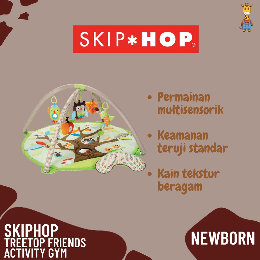 Skiphop Treetop Friends Activity Gym